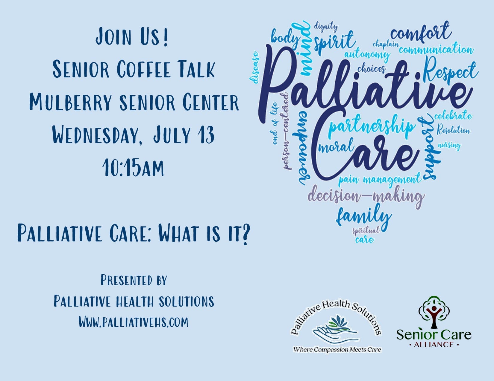 Coffee Talk - Palliative Care
