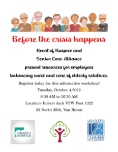 before the crisis happens